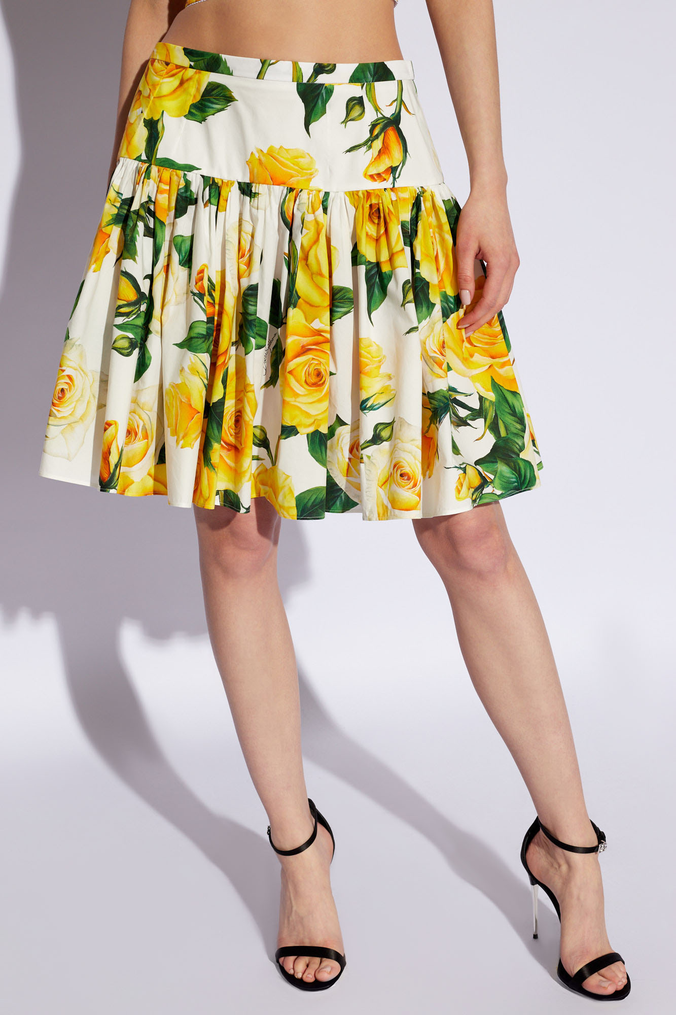 Dolce and discount gabbana lemon skirt